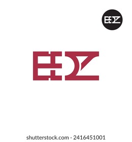 Letter EDZ Monogram Logo Design