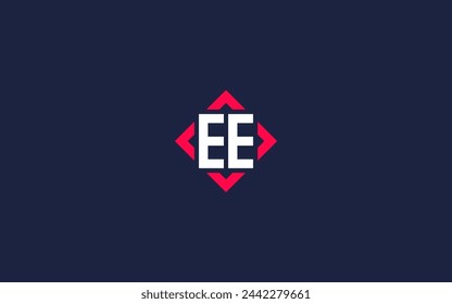 letter ee with arrow logo icon design vector design template inspiration