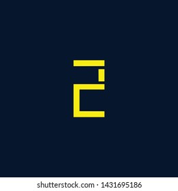 Letter EE Clean and Minimal Initial Based Logo Design