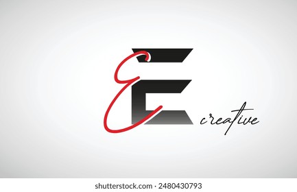 Letter EE Creative Clean Logo Design