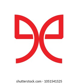 Letter EE Logo