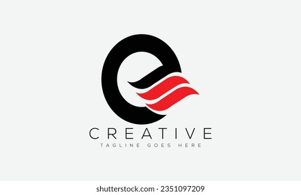 Letter EE Logo Design Vorlage Vektorgrafik.