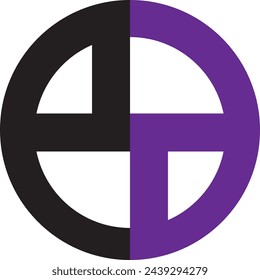 letter ee logo design vector template