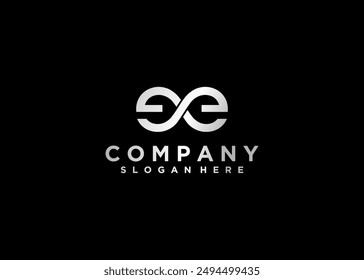 Letter-ee-Logo-Symbol-Design-Vorlage