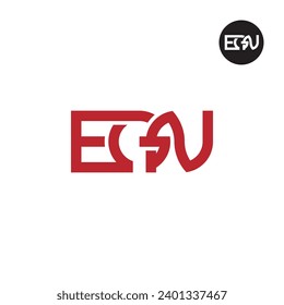 Letter EGN Monogram Logo Design