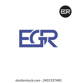 Letter EGR Monogram Logo Design