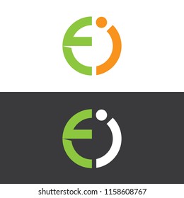 Letter Ei Logo