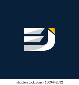 Letter EJ Creative Business Modern Logo