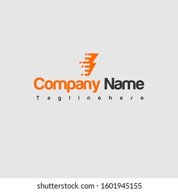 The letter EL logo with a modern, simple and elegant style using illustration eps 10
