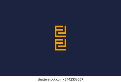 letter el with square logo icon design vector design template inspiration