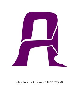letra Un diseño elegante con arte