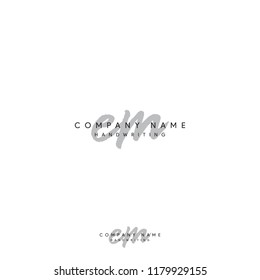letter EM initial logo