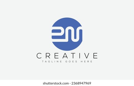 Letter EM logo design template vector illustration