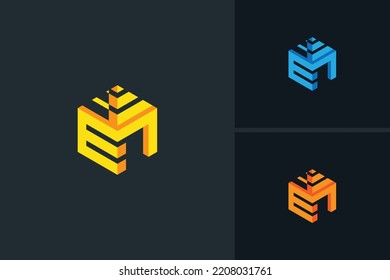 Logo des Briefes EM oder ME