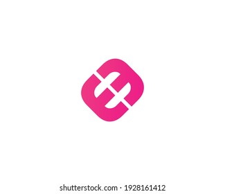 letter em and me logo design vector template