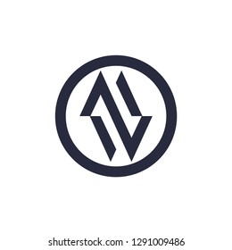 Letter emblem logo sign