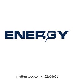 Letter Energy Logo Vector.