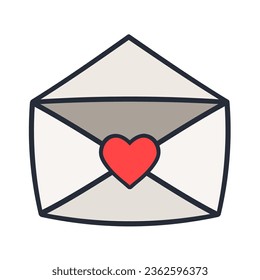 letter envelope art drawn design