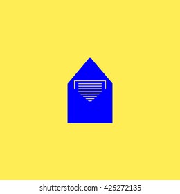 letter, envelope, icon