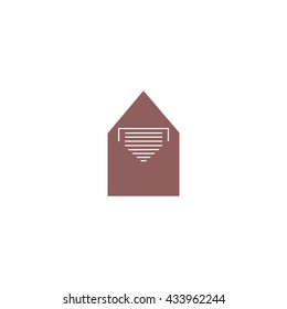 letter, envelope, icon