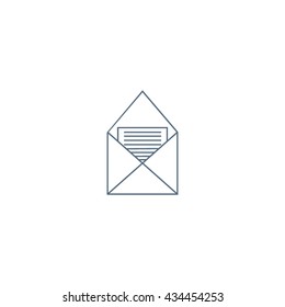 letter, envelope, icon
