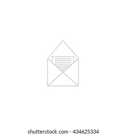 letter, envelope, icon