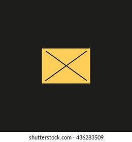 letter, envelope, icon