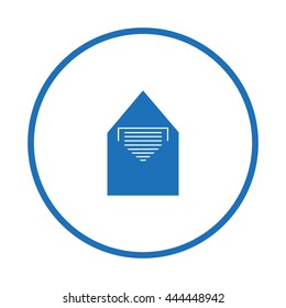 letter, envelope, icon