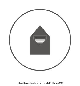 letter, envelope, icon