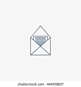 letter, envelope, icon