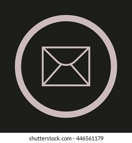 letter, envelope, icon