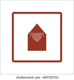 letter, envelope, icon