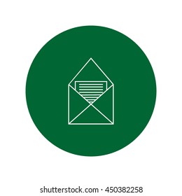 letter, envelope, icon