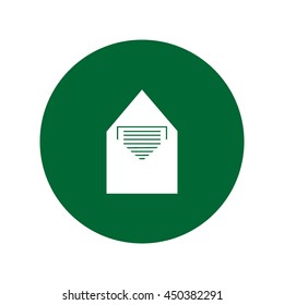 letter, envelope, icon