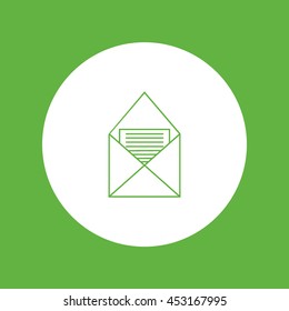 letter, envelope, icon