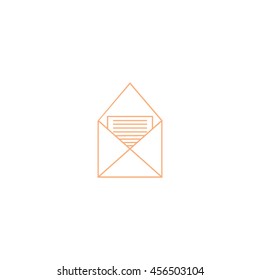letter, envelope, icon