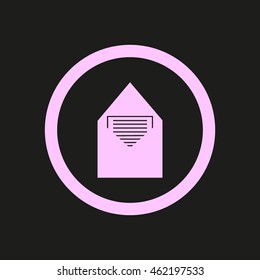 letter, envelope, icon