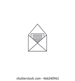letter, envelope, icon