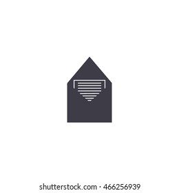 letter, envelope, icon
