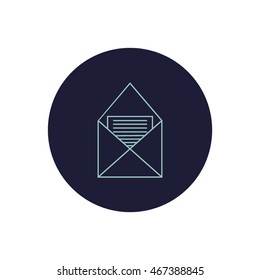letter, envelope, icon