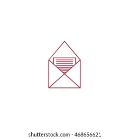 letter, envelope, icon