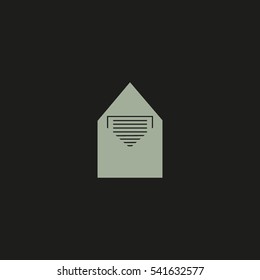 letter, envelope, icon