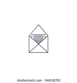 letter, envelope, icon