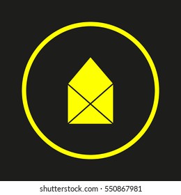 letter, envelope, icon