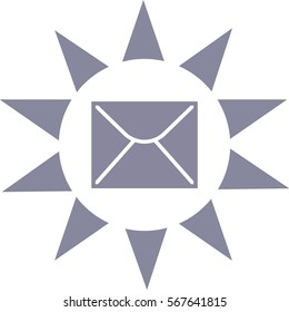 letter, envelope, icon