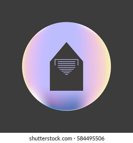 letter, envelope, icon