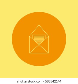letter, envelope, icon