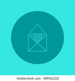letter, envelope, icon