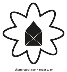 letter, envelope, icon