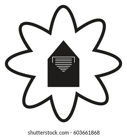 letter, envelope, icon